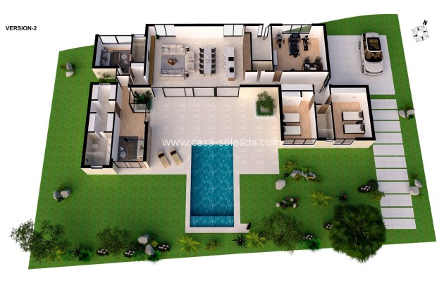 Neue Gebäude - Villa - Banos y Mendigo - Altaona Golf