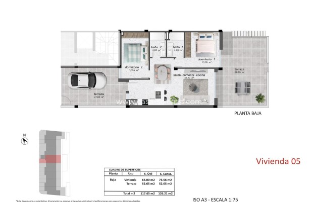 Obra nueva - Bungalow - Pilar de la Horadada - pueblo