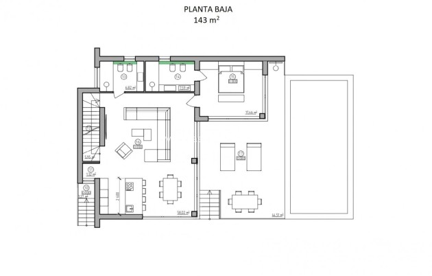 Neue Gebäude - Villa - Orihuela Costa - La Zenia