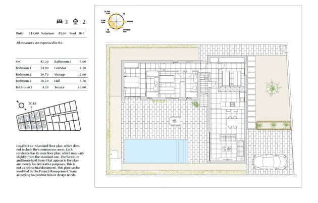 Nouvelle construction - Villa - Algorfa - La Finca Golf Resort