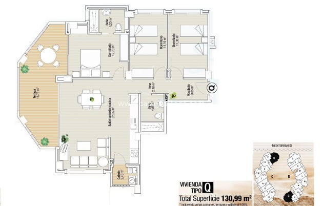 Neue Gebäude - Wohnung - La Manga del Mar Menor - La Manga