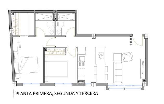 New Build - Apartment / flat - San Pedro del Pinatar - Villananitos