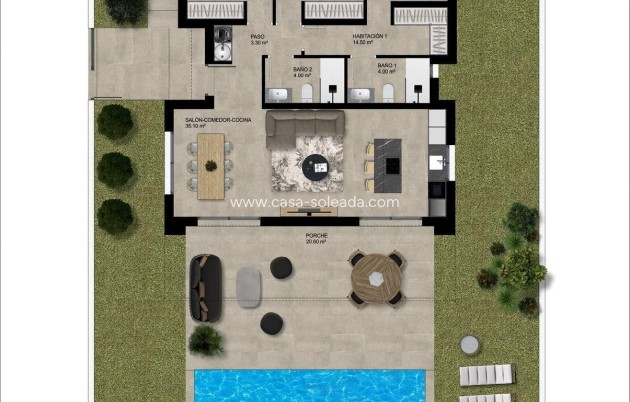 New Build - Villa - Hondón de las Nieves - Urbaniz La Montañosa