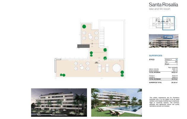 Neue Gebäude - Wohnung - Torre Pacheco - Santa Rosalia Lake and Life Resort