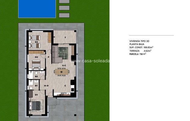 Neue Gebäude - Villa - Moratalla - Campo de San Juan