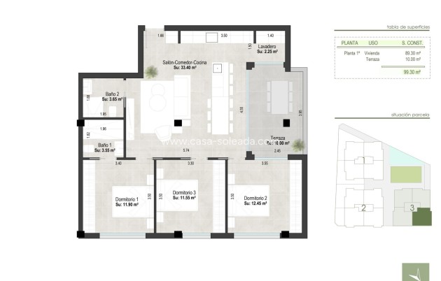 Neue Gebäude - Wohnung - San Pedro del Pinatar - Centro