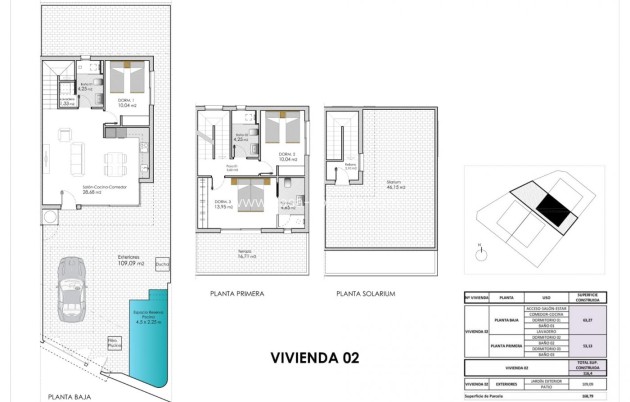 Nouvelle construction - Villa - Pilar de la Horadada - pueblo
