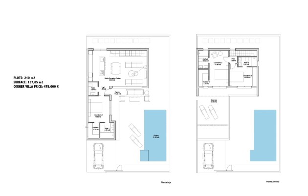 Nieuwbouw Woningen - Villa - San javier - Parque de los leones