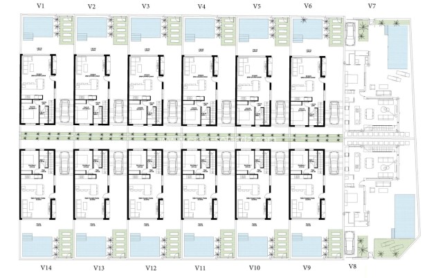 Nieuwbouw Woningen - Villa - San javier - Parque de los leones