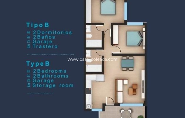 Neue Gebäude - Bungalow - San Pedro del Pinatar - Los Pinos
