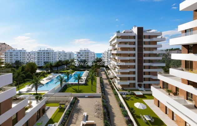 Neue Gebäude - Wohnung - Villajoyosa - Playa del Torres