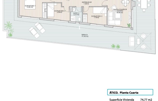 Nieuwbouw Woningen - Appartement / flat - Torrevieja - Playa de El Cura