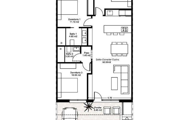 Obra nueva - Bungalow - Santiago de la Ribera