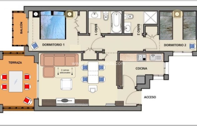 Wiederverkauf - Wohnung - San javier - Costa Calida