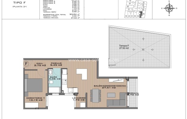 Nieuwbouw Woningen - Appartement / flat - Algorfa - Pueblo